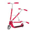 Scooter Infantil Globber Flow Junior Plegable con Luces LED Red