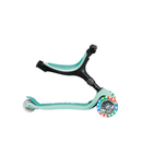 Scooter Globber Go Up Sporty Lights 360 Dark Mint asiento con módulo 360°, vista lateral