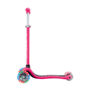 Scooter Globber Primo Lights Fuchsia vista lateral desde el otro lado
