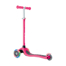 Scooter Globber Primo Lights Fuchsia vista lateral