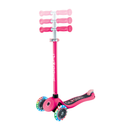 Scooter Globber Primo Lights Fuchsia con manillar regulable en 3 alturas