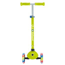 Scooter Globber Primo Lights Lime Green Navy Blue vista frontal