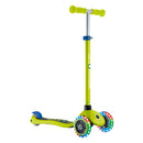 Scooter Globber Primo Lights Lime Green Navy Blue del kit