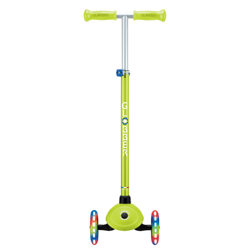 Scooter Infantil Globber Primo Plus Lights Lima Green