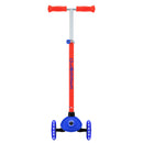 Scooter Globber Primo Plus Lights Neon Blue vista frontal