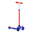 Scooter Globber Primo Plus Lights Neon Blue del kit