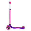 Scooter Globber Primo Plus Lights Neon Pink vista lateral