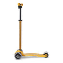 Scooter Micro Maxi Deluxe Pro Led Amarillo