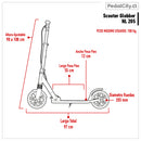 Scooter Globber NL 205 Black Red