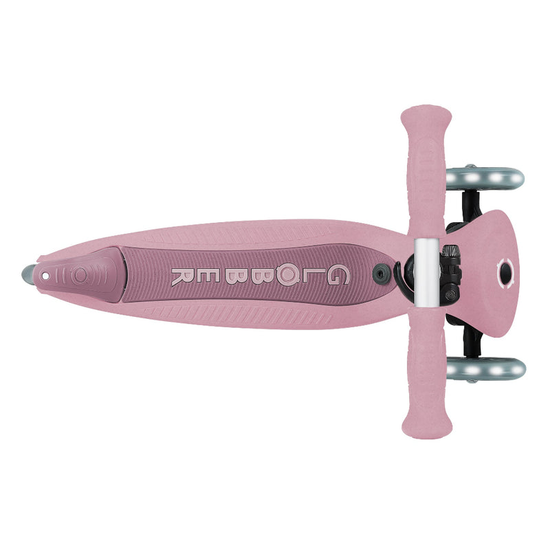 Scooter 3 en 1 Globber Go Up Lights Ecologic con Luces LED Berry