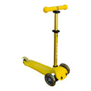Scooter Infantil Ajustable Happy  3 Ruedas con Luces LED Yellow