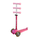 Scooter Infantil Ajustable Happy  3 Ruedas con Luces LED Pink