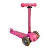 Scooter 3 ruedas Happy con luces, niños, rosado