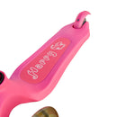 Scooter Infantil Ajustable Happy  3 Ruedas con Luces LED Pink