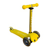 Scooter 3 ruedas Happy con luces, niños, amarillo
