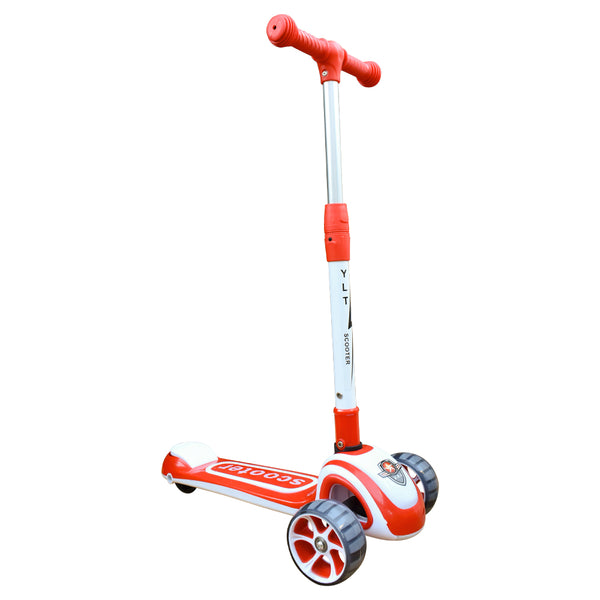 Scooter Infantil Plegable Blanco