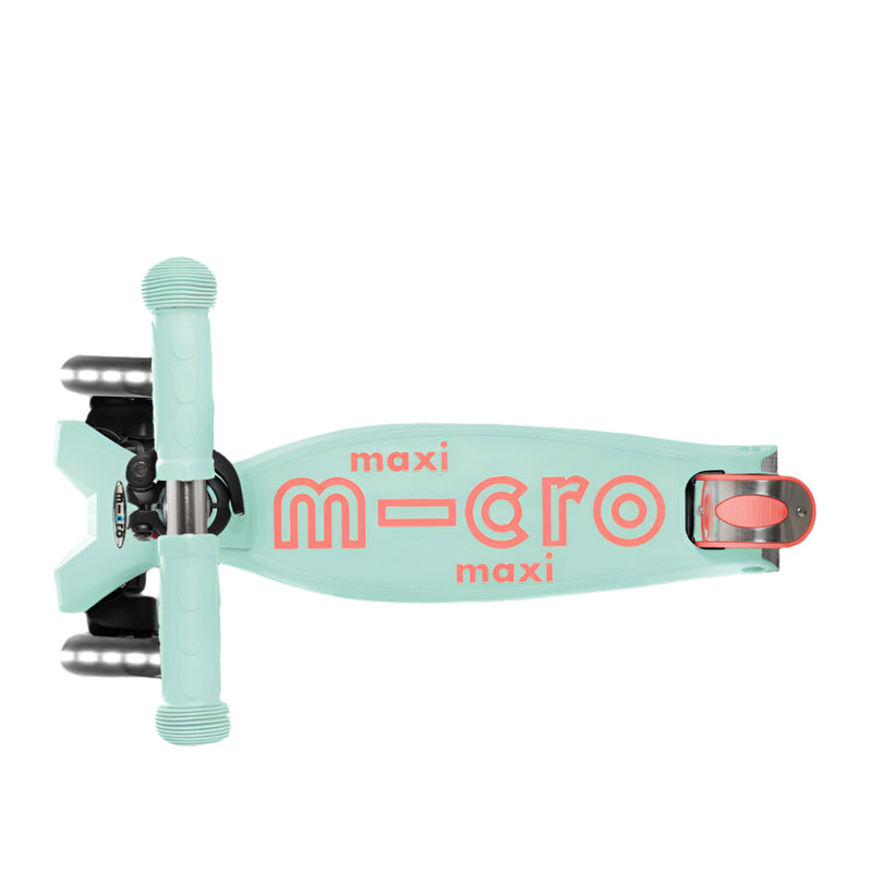 Scooter Maxi Deluxe LED Micro Menta