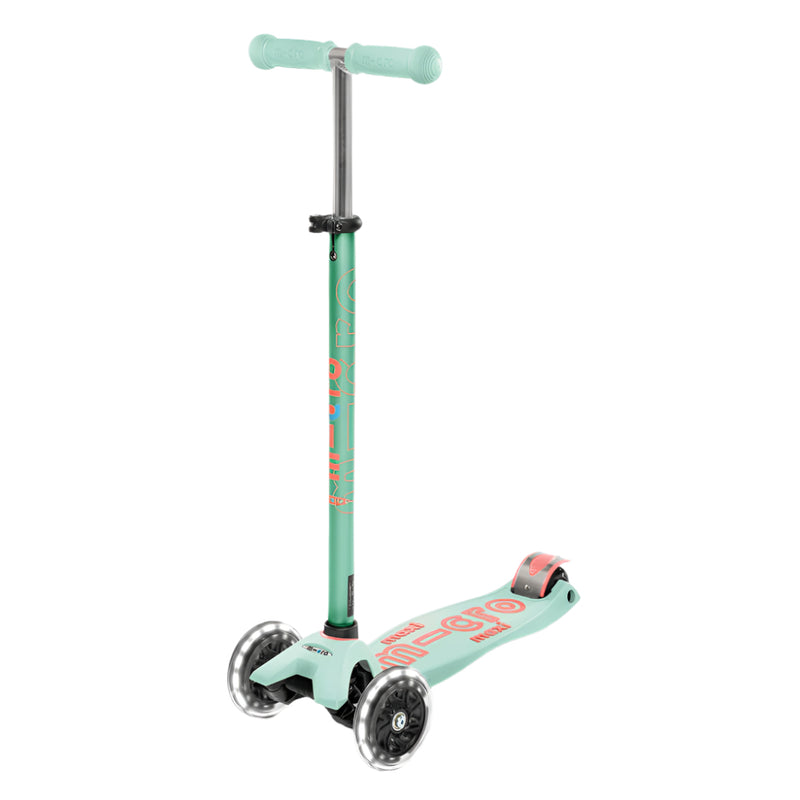 Scooter Maxi Deluxe LED Micro Menta