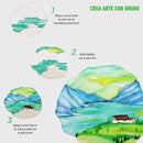 Set 120 marcadores doble punta Ohuhu Maui