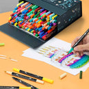 Set 120 marcadores doble punta Ohuhu Maui