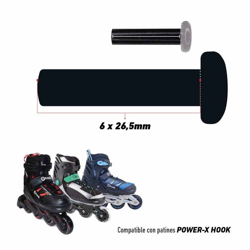 Set 4 pernos para patines Hook Fitness y Power