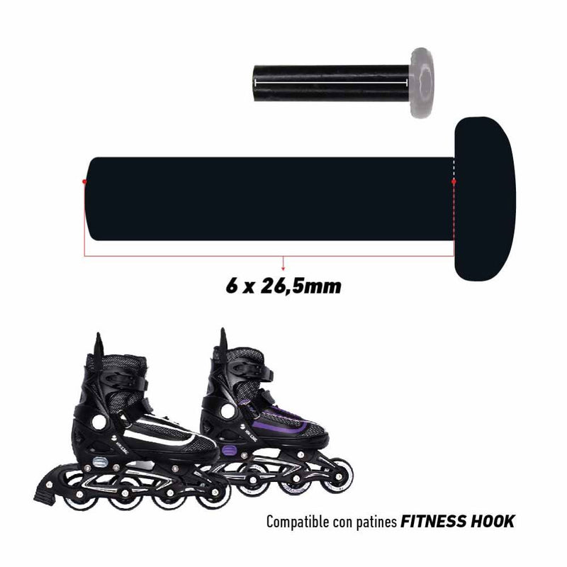 Set 4 pernos para patines Hook Fitness y Power