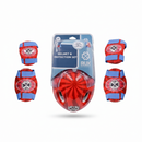 Set de casco + protecciones infantiles Rux Red