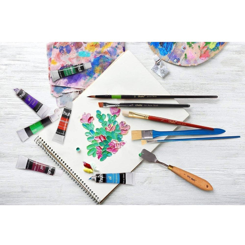 Set de 24 pinturas al Óleo Ohuhu