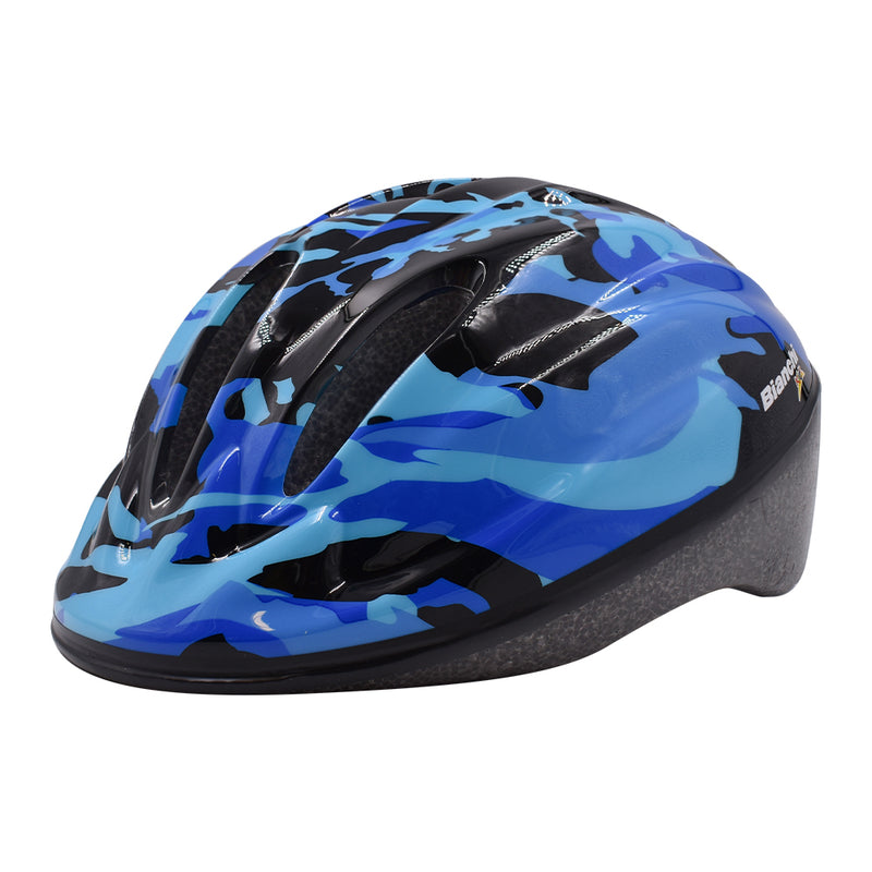 Set de Casco + Protecciones Bianchi Azul Infantil