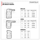 Set de Protecciones HD Black Adulto