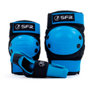 Set de Protecciones SFR Black/Blue Infantil