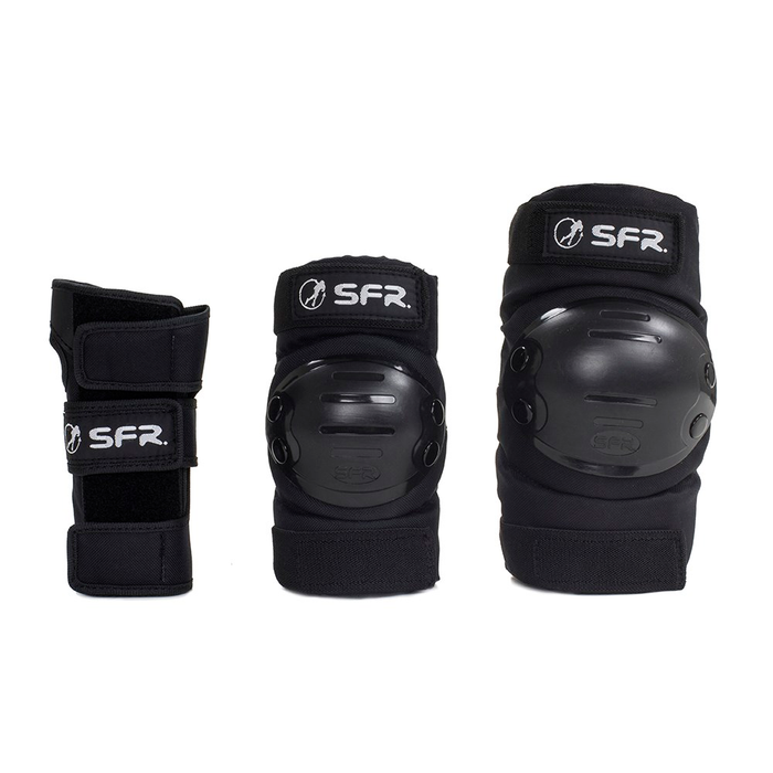 Set de protecciones SFR Ramp niños negro