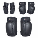 Set de Protecciones (Rodilla-Codo-Muñeca) Hook Negro 403