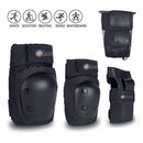 Set de Protecciones (Rodilla-Codo-Muñeca) Hook Negro 403