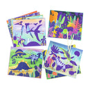Set de arte para raspar Dinosaurios