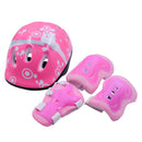Set de casco + protecciones infantiles Basic
