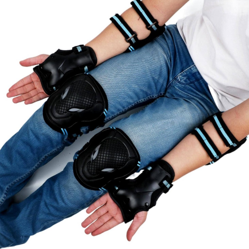 Set de protecciones Basic Blue