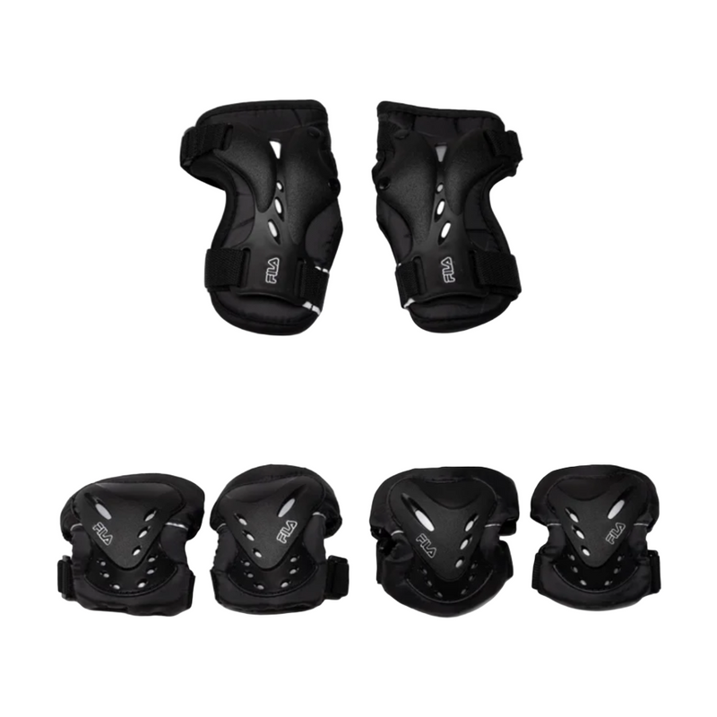 Set de protecciones Fila Skate Black