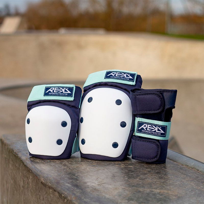 Set de protecciones Heavy Duty Blue/Mint