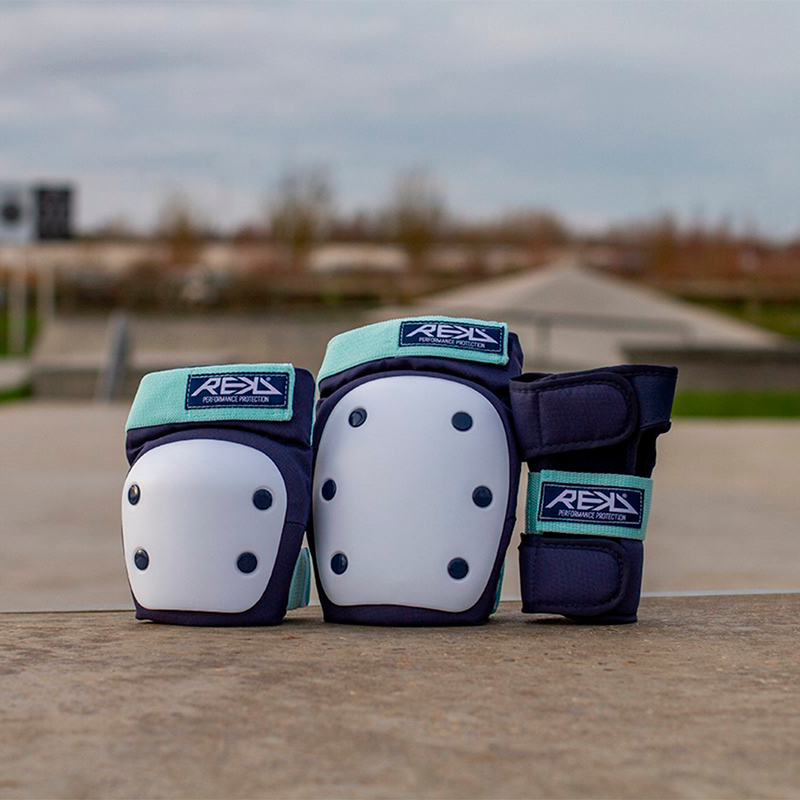 Set de protecciones Heavy Duty Blue/Mint