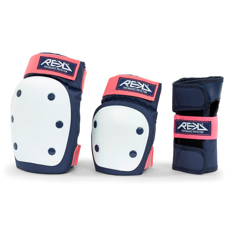 Set de protecciones Heavy Duty Blue/Pink