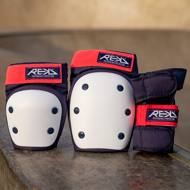 Set de protecciones Heavy Duty Blue/Pink