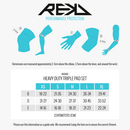 Set de protecciones Heavy Duty Blue/Pink