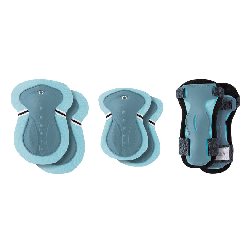 Set de protecciones Junior Globber Pastel Blue