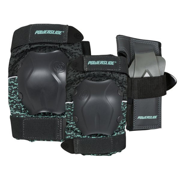 Set de protecciones Standar Powerslide Black Green