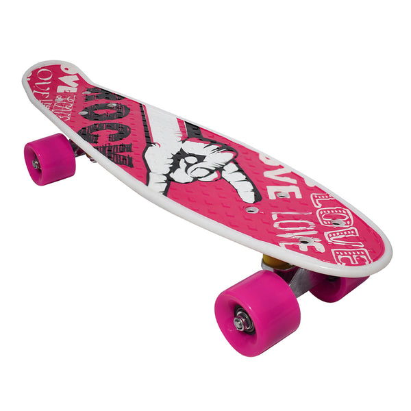 Skate Penny SuperWheels Pink Rock