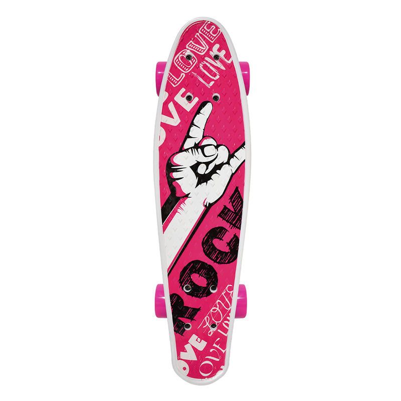 Skate Penny SuperWheels Pink Rock