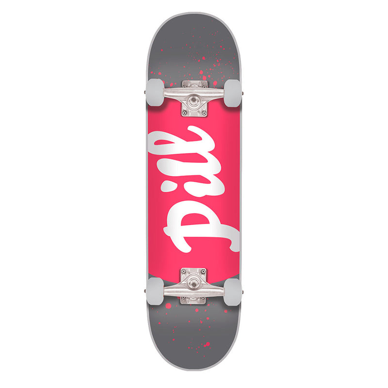Skate Pill logo clásico Pink 7.8