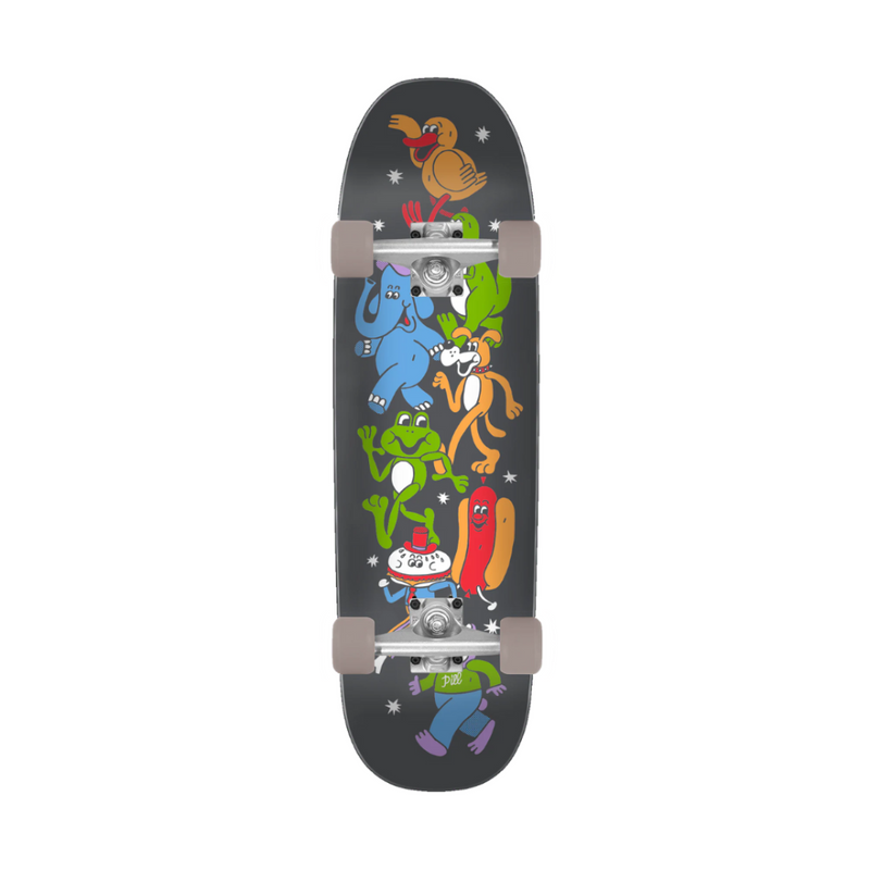 Skate Pill Animal Friends Grey 8.68 x 32.5