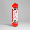 Skate Sweet Silueta Red 8.25"